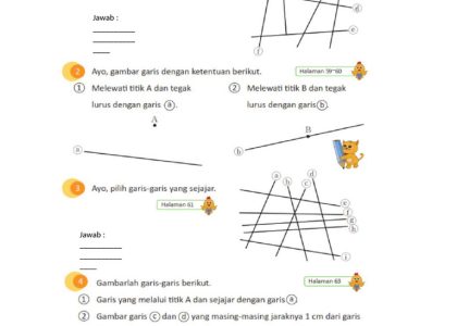 10 Bank Soal Tentang Garis Sejajar Kelas 4 Ini Ternyata Rahasia Cepat Pintar Matematika
