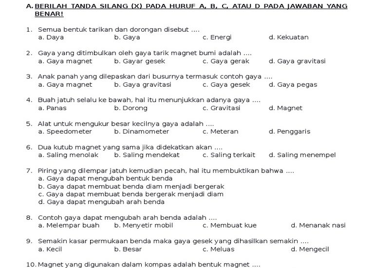 7 Rahasia Latihan Bank Soal UAS IPA Kelas 4 Semester 2 Agar Nilai Ujian Anak Melonjak