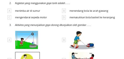 Memahami Dunia Sekitar Melalui Gaya dan Gerak RPP dan Soal untuk Kelas 4