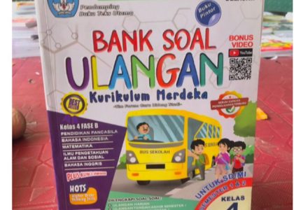 bank soal uas 2 sd kelas 4 kurikulum 13