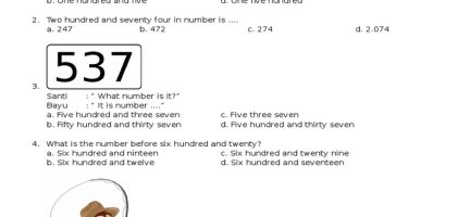 Soal Uas Bahasa Inggris Kelas 4 Semester 2 Dalchaebi